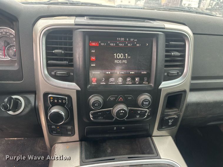 image for item IU9110 2015 Dodge Ram 1500  Quad Cab pickup truck