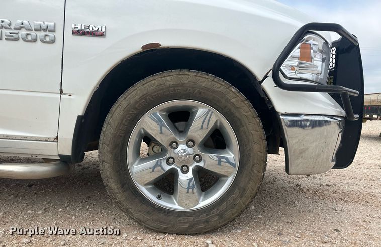 image for item IU9110 2015 Dodge Ram 1500  Quad Cab pickup truck