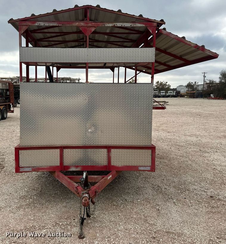 image for item IU9115 Shop built  utility trailer