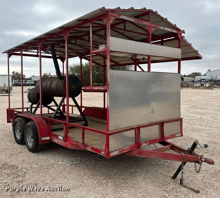 image for item IU9115 Shop built  utility trailer