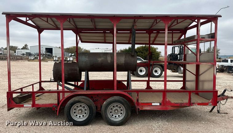 image for item IU9115 Shop built  utility trailer