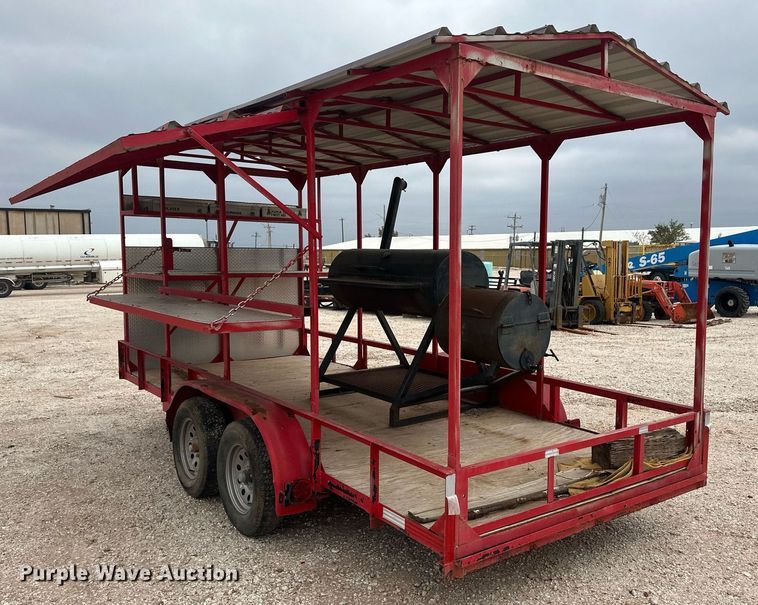 image for item IU9115 Shop built  utility trailer