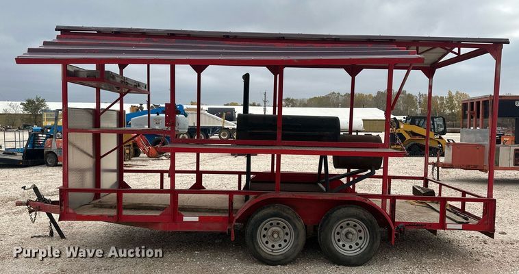 image for item IU9115 Shop built  utility trailer