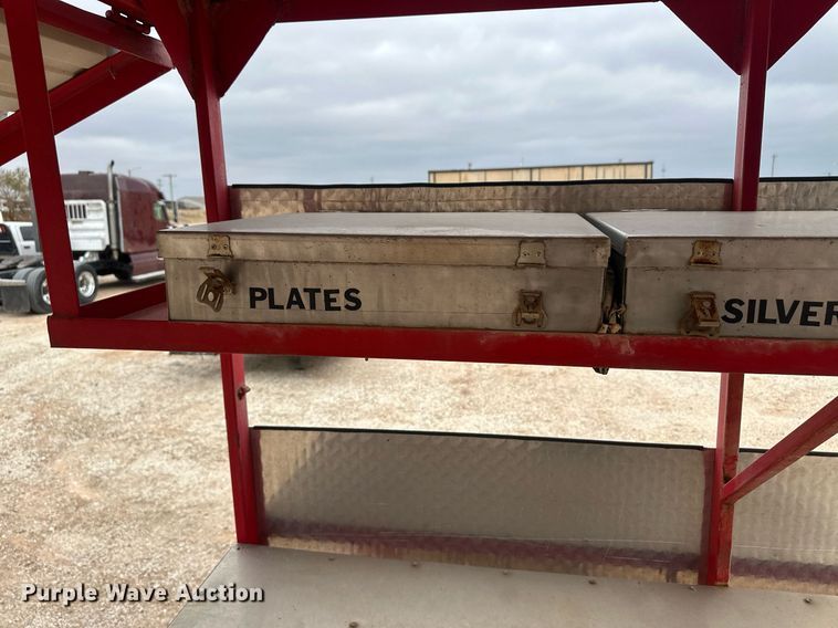 image for item IU9115 Shop built  utility trailer