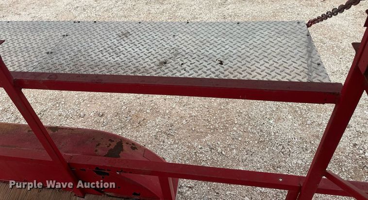 image for item IU9115 Shop built  utility trailer