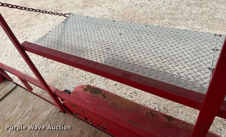 image for item IU9115 Shop built  utility trailer