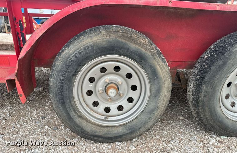 image for item IU9115 Shop built  utility trailer