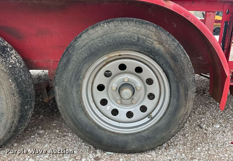 image for item IU9115 Shop built  utility trailer