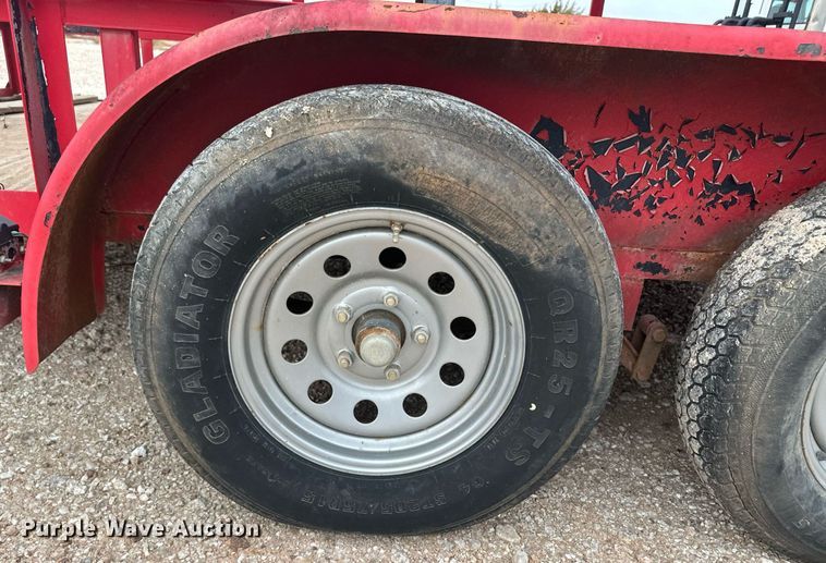 image for item IU9115 Shop built  utility trailer