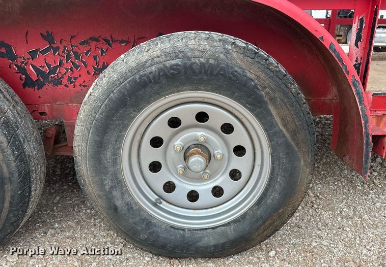 image for item IU9115 Shop built  utility trailer