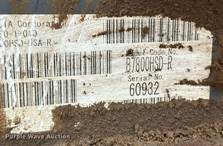 image for item IU9122 Kubota B7800  tractor