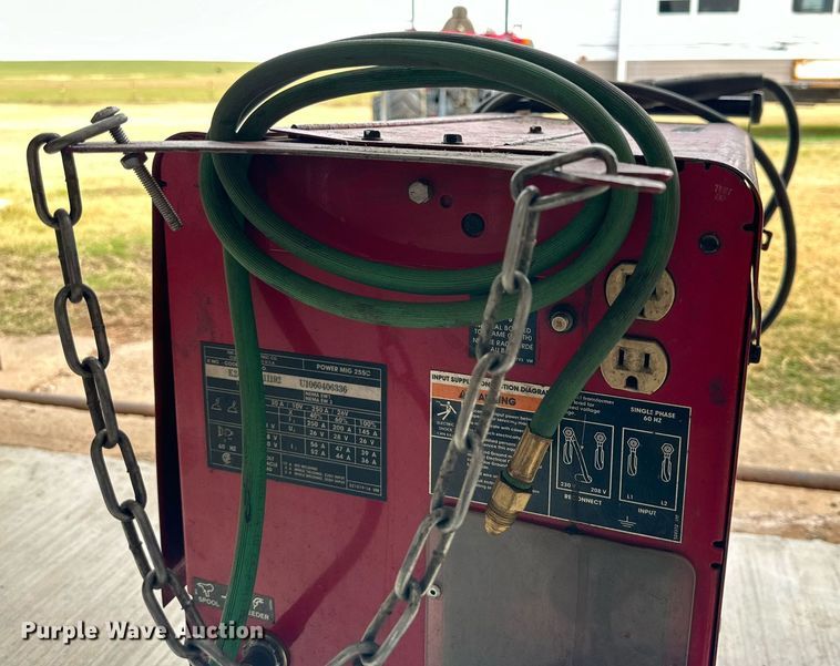 image for item JT9235 Lincoln 255C  welder/generator