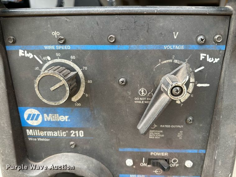 image for item JT9236 Miller 210  welder