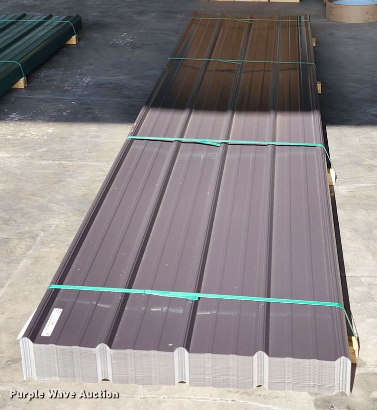 image for item KC9647 (100) sheets of Doerkson Metal Components metal siding/roofing