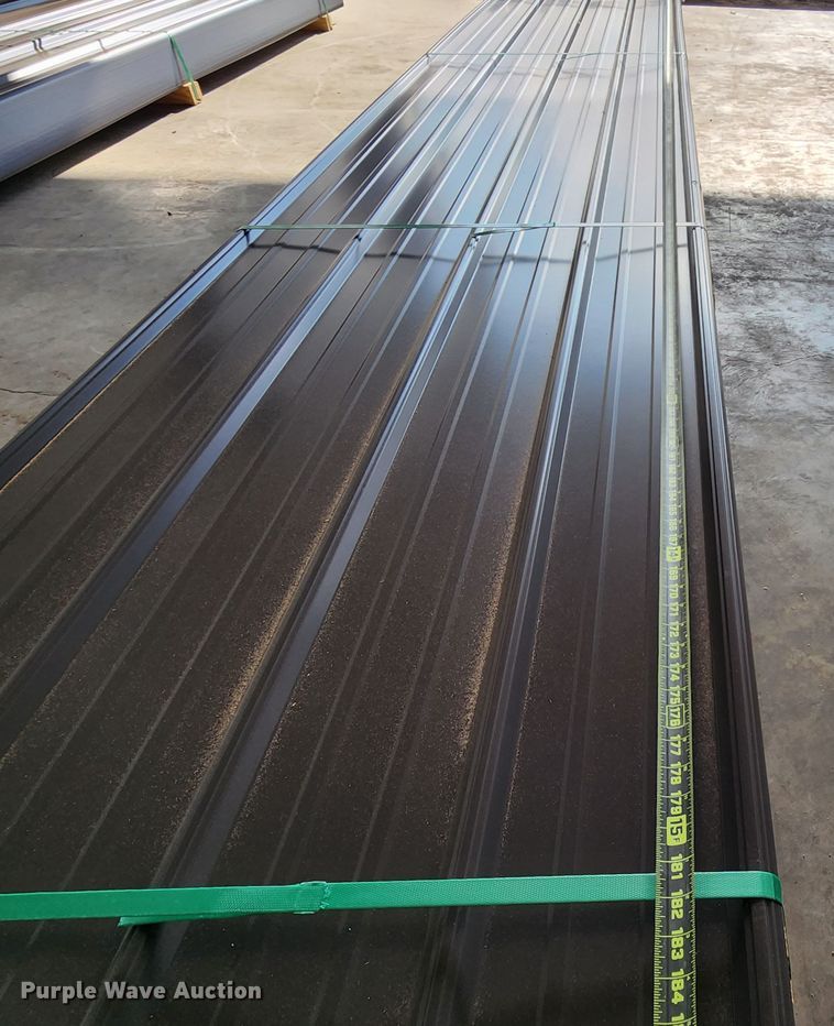 image for item KC9647 (100) sheets of Doerkson Metal Components metal siding/roofing