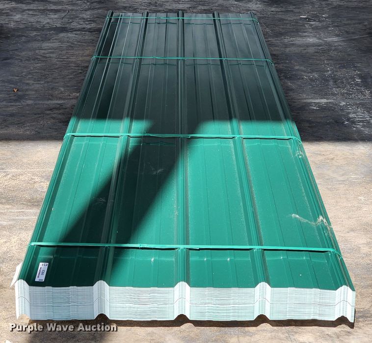 image for item KC9649 (148) sheets of Doerkson Metal Components metal siding/roofing