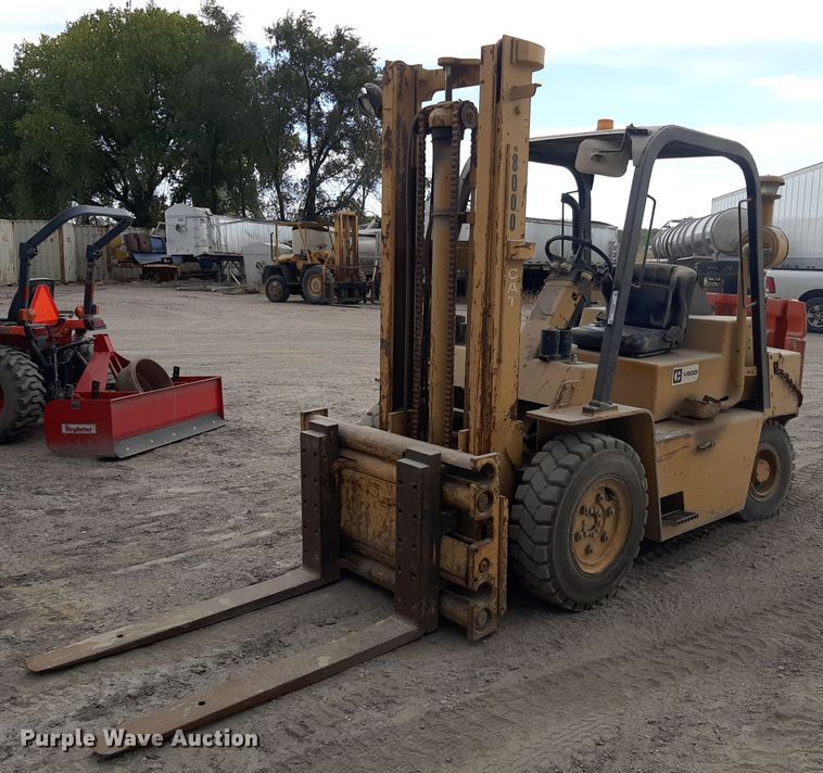 image for item KD9148 Caterpillar V80D  forklift