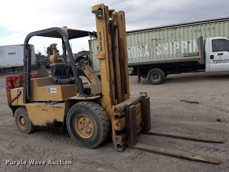 image for item KD9148 Caterpillar V80D  forklift