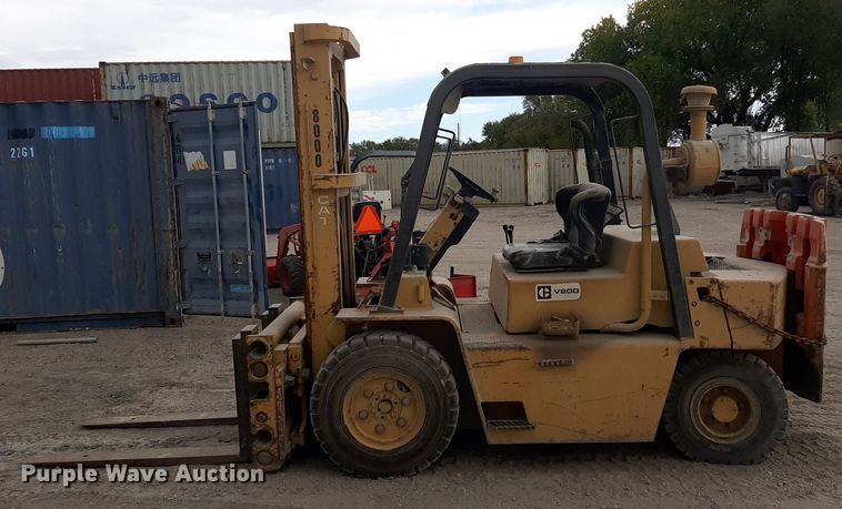image for item KD9148 Caterpillar V80D  forklift