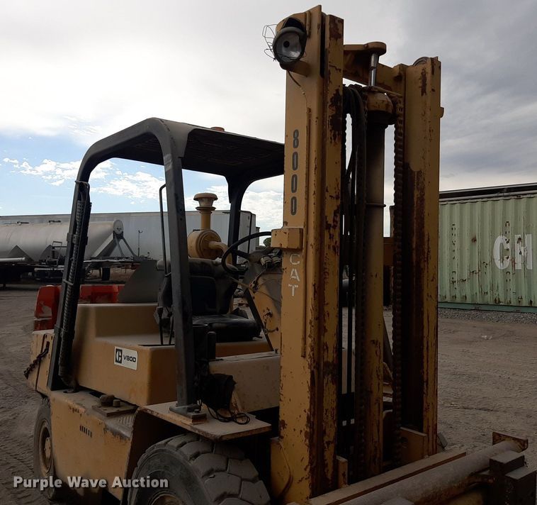 image for item KD9148 Caterpillar V80D  forklift