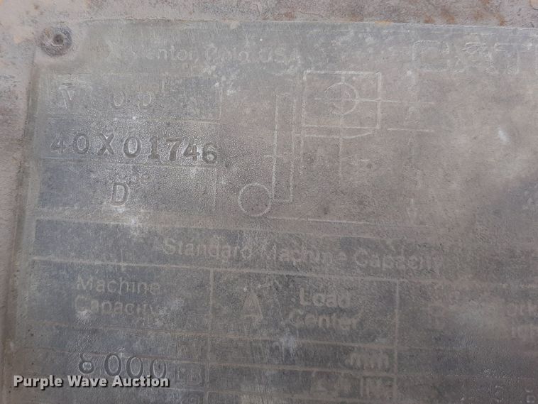 image for item KD9148 Caterpillar V80D  forklift