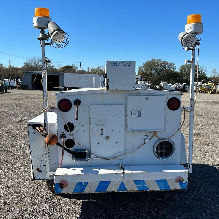 image for item KH9603 1987 Hesco Mobile Power Unit 150010  power unit trailer