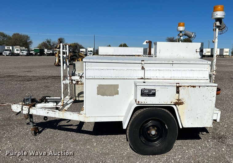 image for item KH9603 1987 Hesco Mobile Power Unit 150010  power unit trailer