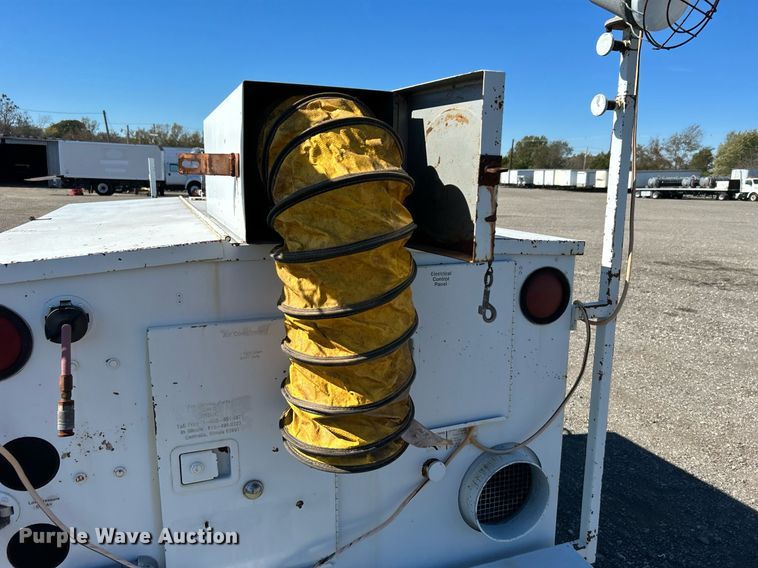 image for item KH9603 1987 Hesco Mobile Power Unit 150010  power unit trailer