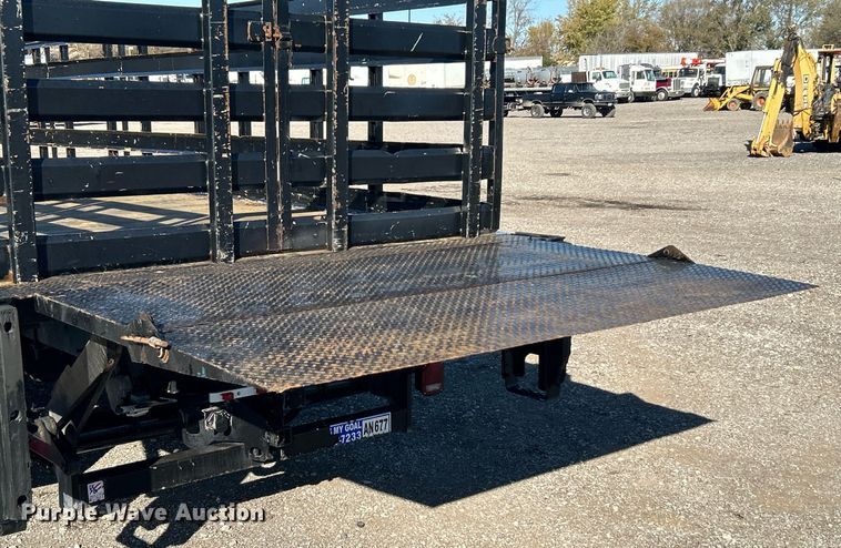 image for item KH9614 2015 Ford F650 Super Duty  flatbed truck