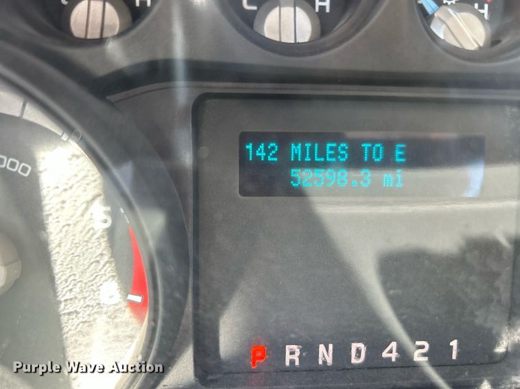 image for item KH9614 2015 Ford F650 Super Duty  flatbed truck