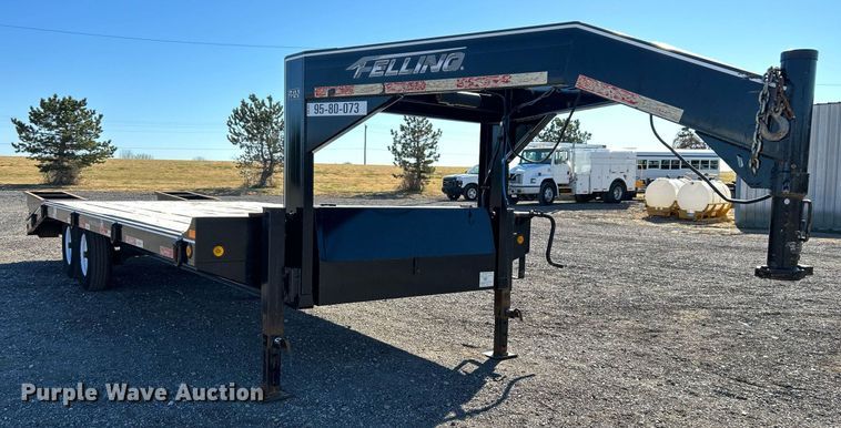 image for item KH9616 2019 Felling Trailers FT-12-2  equipment trailer