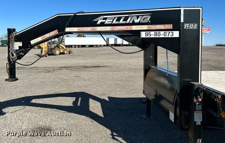 image for item KH9616 2019 Felling Trailers FT-12-2  equipment trailer