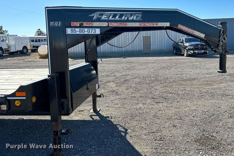 image for item KH9616 2019 Felling Trailers FT-12-2  equipment trailer