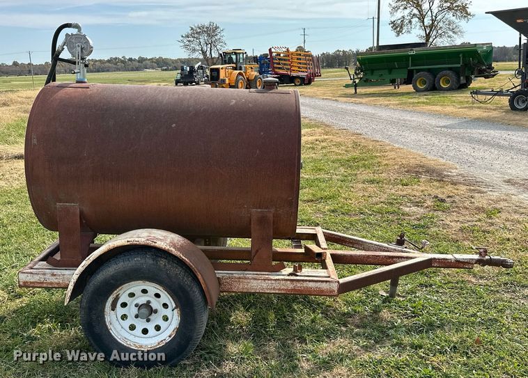 image for item KT9163 Shop built  fuel tank trailer