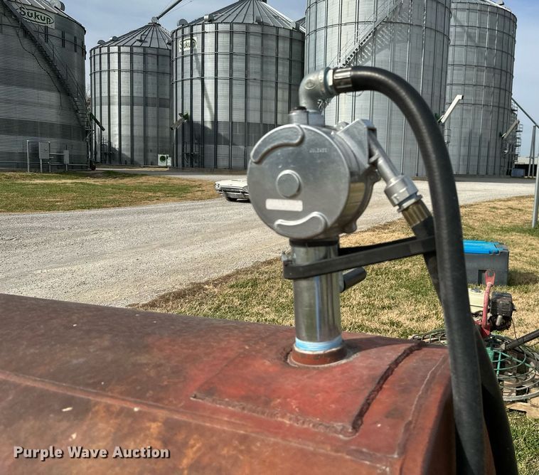 image for item KT9163 Shop built  fuel tank trailer