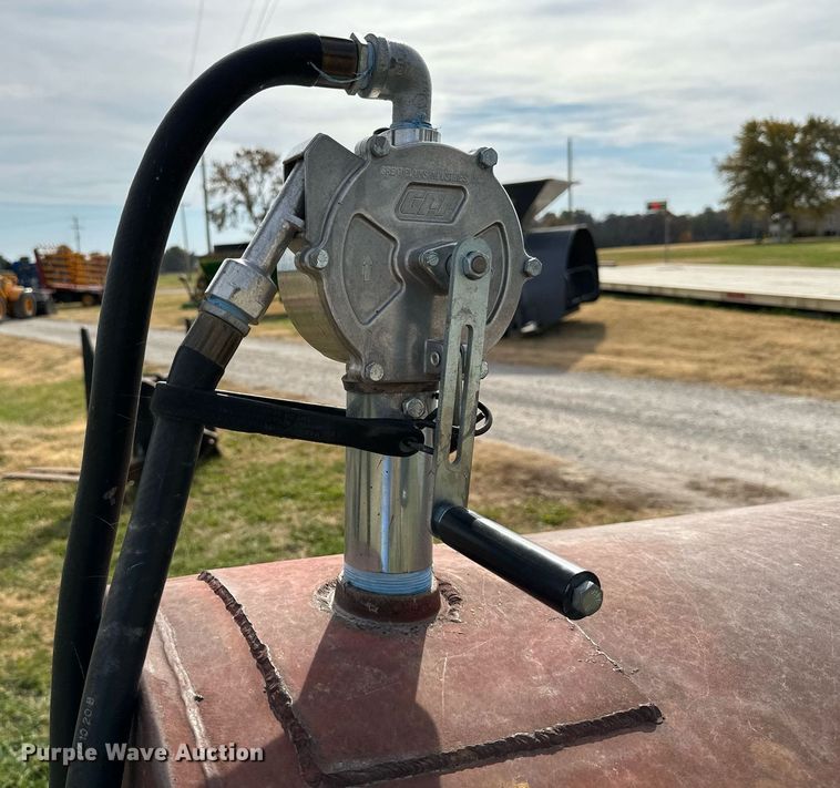 image for item KT9163 Shop built  fuel tank trailer