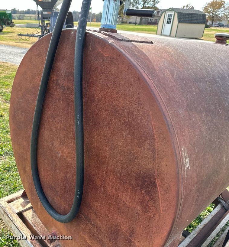 image for item KT9163 Shop built  fuel tank trailer