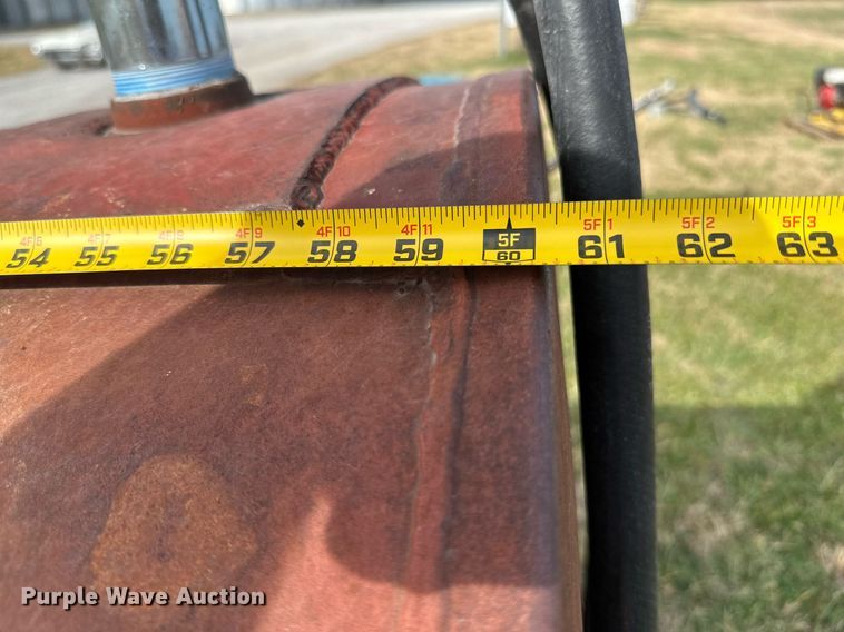 image for item KT9163 Shop built  fuel tank trailer