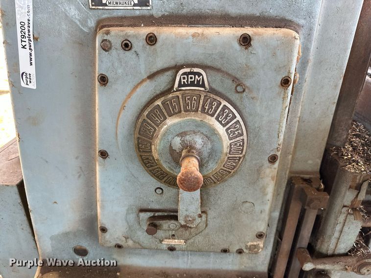 image for item KT9200 Milwaukee 250 SA  horizontal milling machine