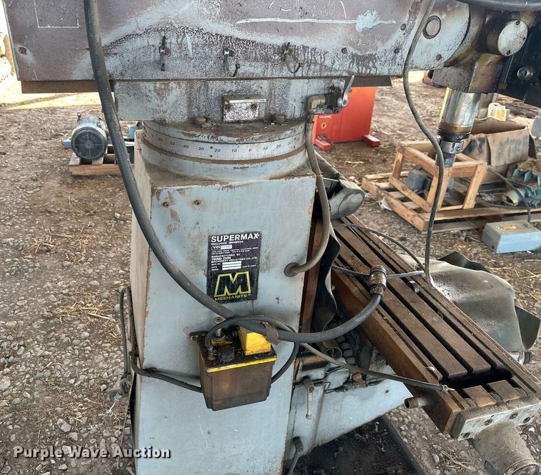 image for item KT9201 1988 Supermax YCM-16VS  vertical milling machine