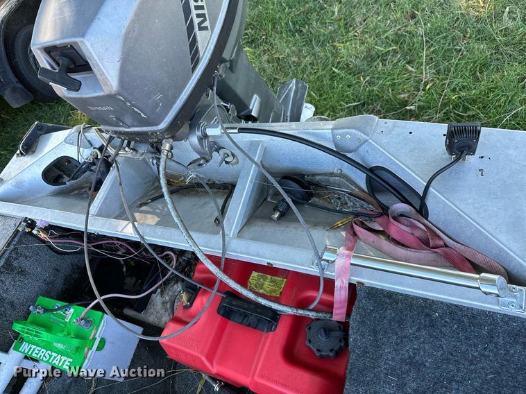 image for item KT9223 1990 Bass Tracker PF16 Special  boat