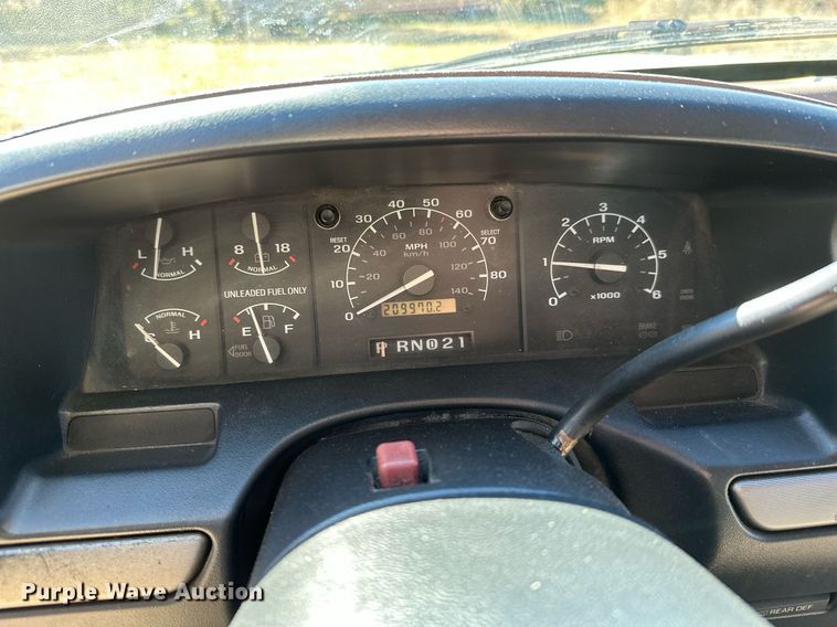 image for item KT9224 1993 Ford Bronco  SUV