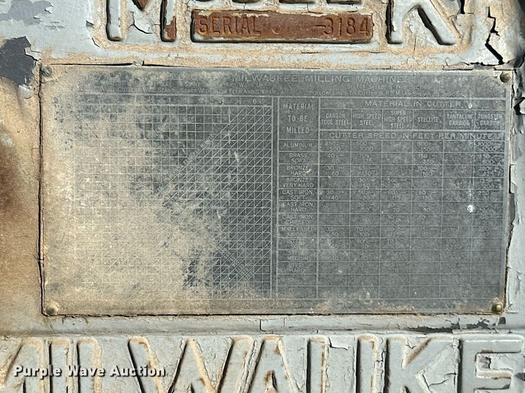 image for item KT9240 (3) milling machines