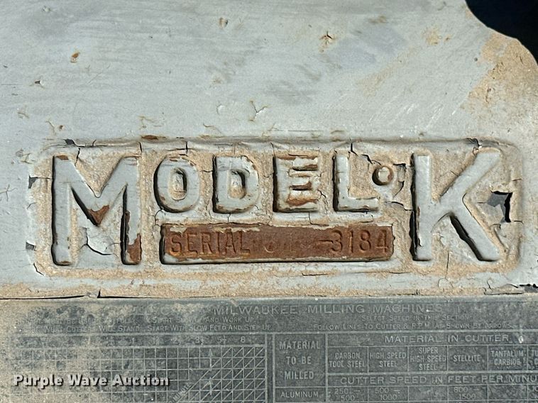 image for item KT9240 (3) milling machines