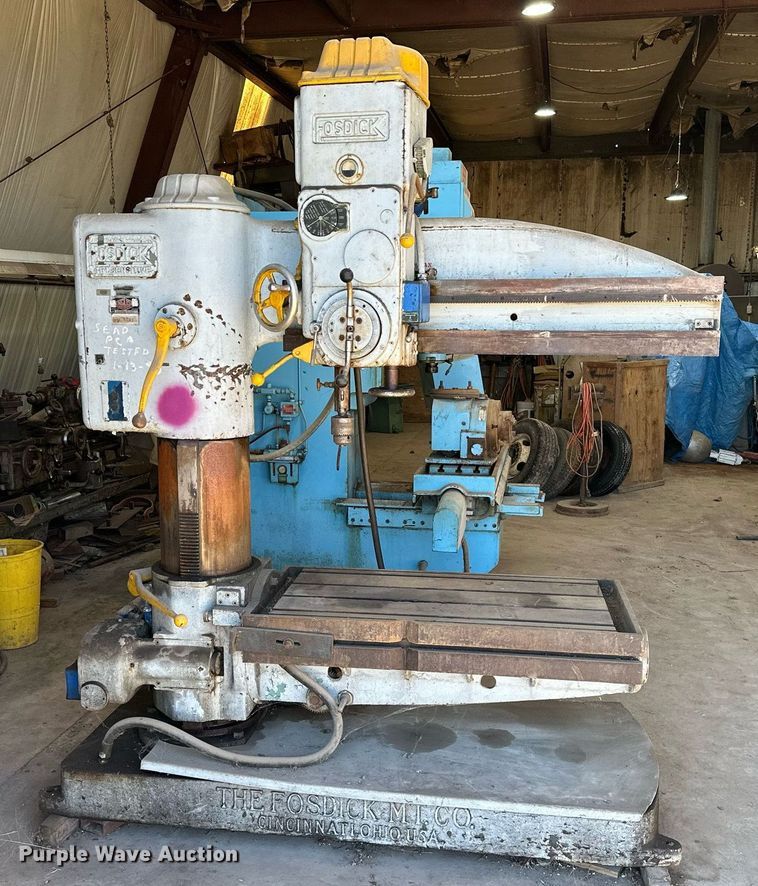 image for item KT9245 Fosdick  radial arm drill press
