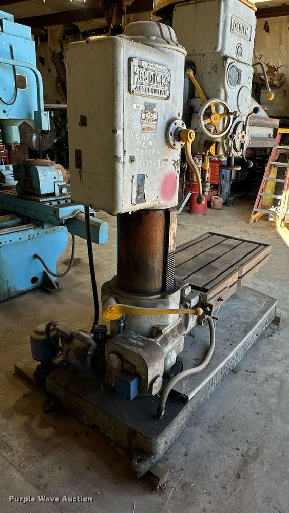 image for item KT9245 Fosdick  radial arm drill press