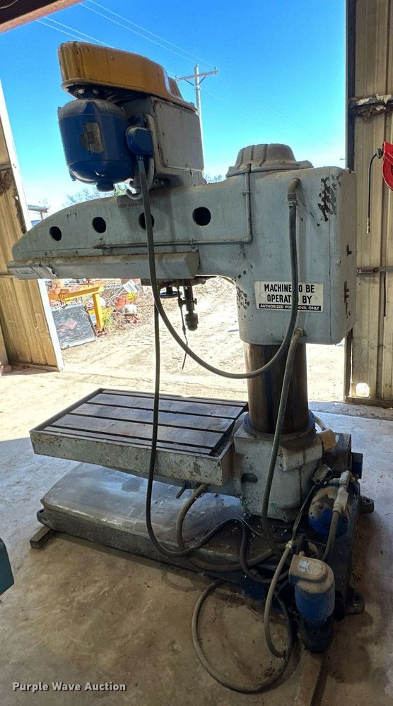 image for item KT9245 Fosdick  radial arm drill press