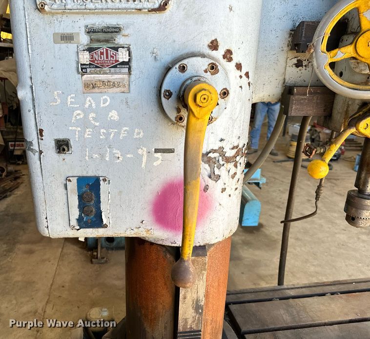 image for item KT9245 Fosdick  radial arm drill press