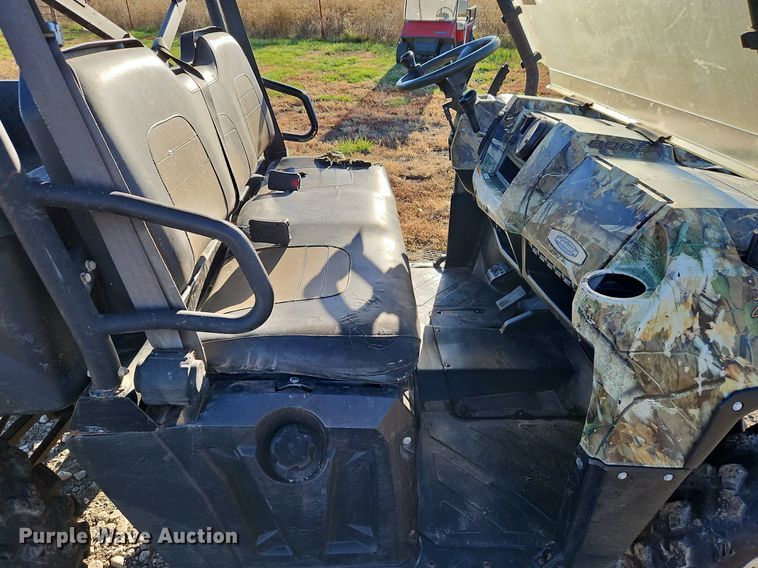 image for item LB9590 2012 Polaris Ranger XP 800 EFI  utility vehicle