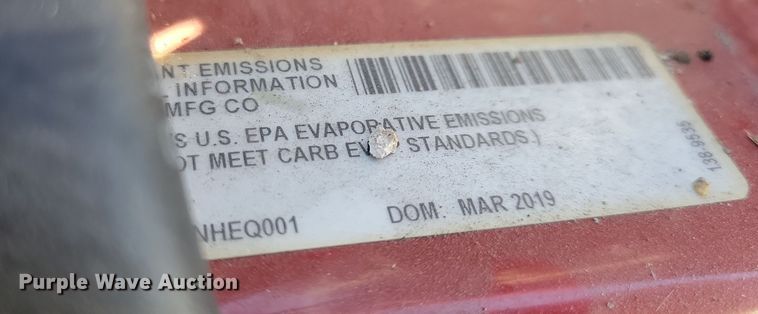 image for item LC9283 2019 Exmark Turf Tracer X-Series  ZTR lawn mower